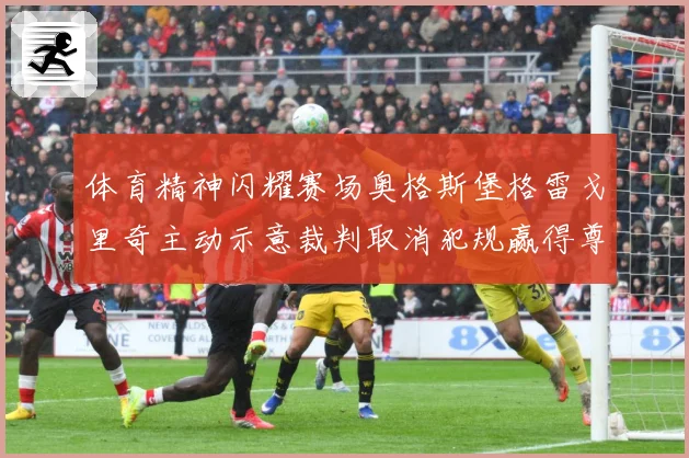 体育精神闪耀赛场奥格斯堡格雷戈里奇主动示意裁判取消犯规赢得尊赛事前瞻-深度解析